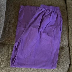 Purple Scrub Bottoms